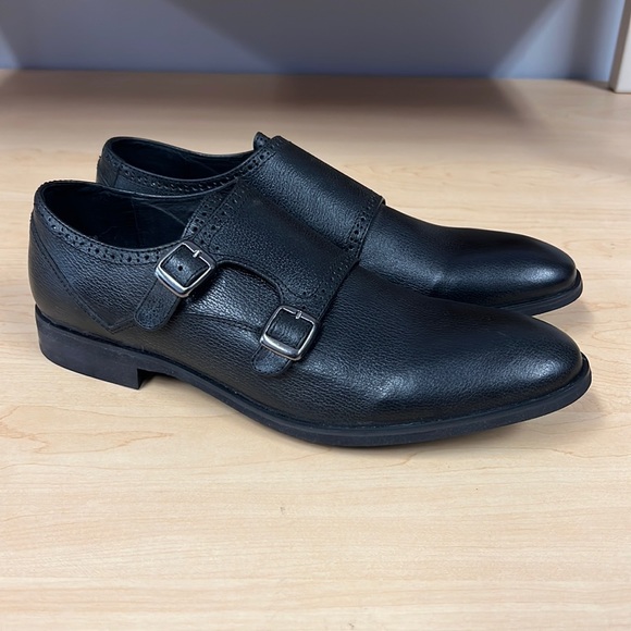 JD Fisk Monkstrap Shoes - Picture 1 of 3
